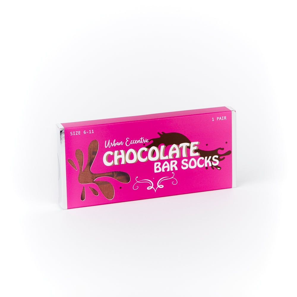 Ladies Chocolate Bar Socks Gift Set