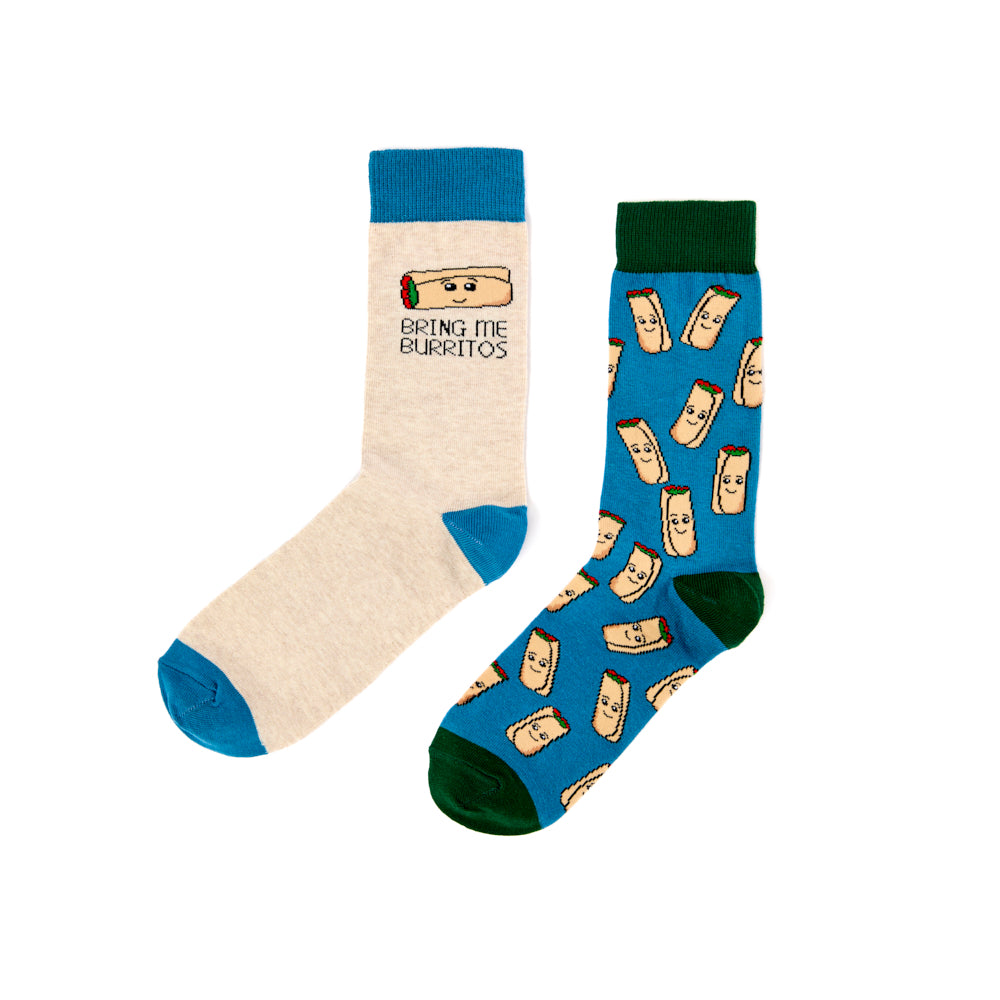Unisex Burrito Socks