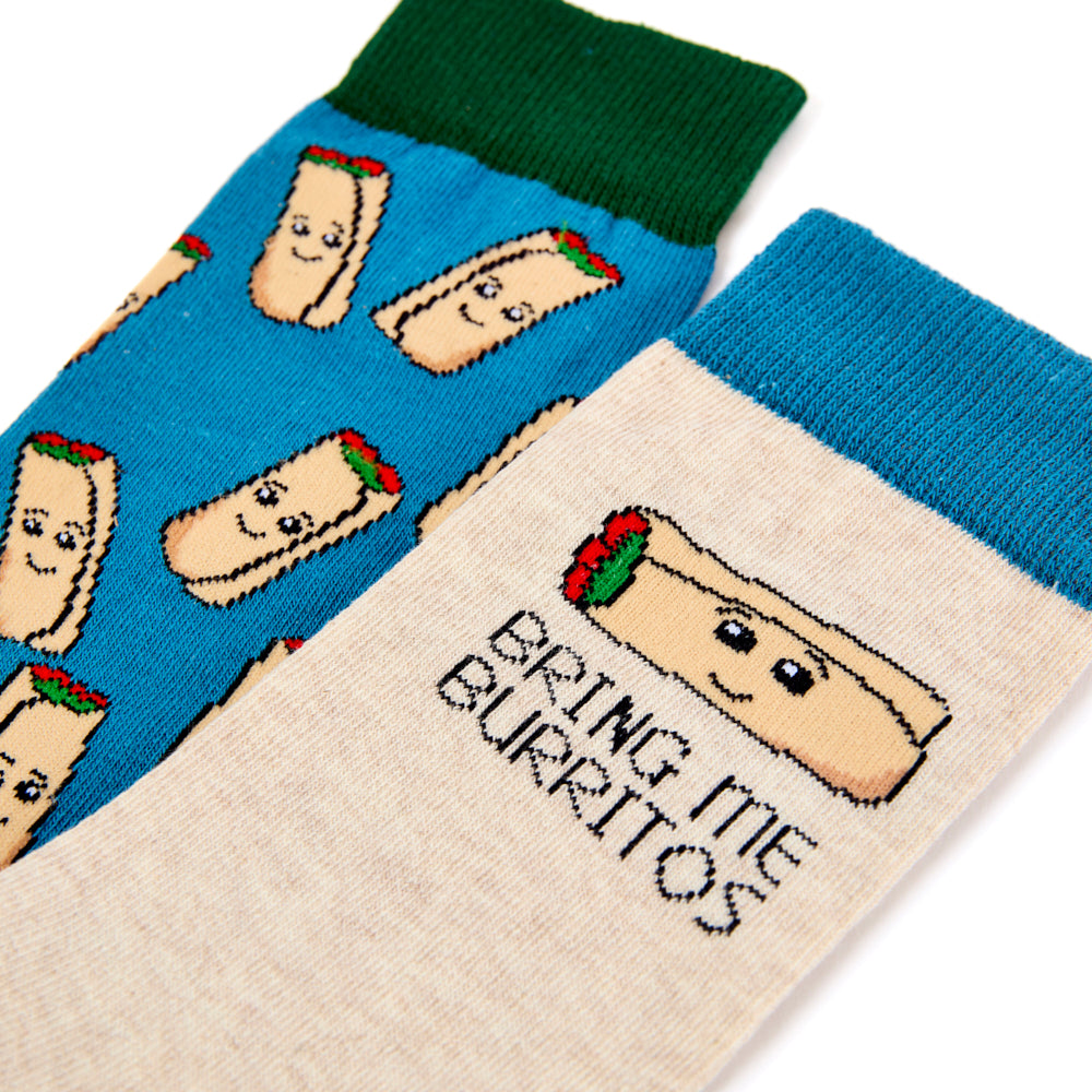Unisex Burrito Socks