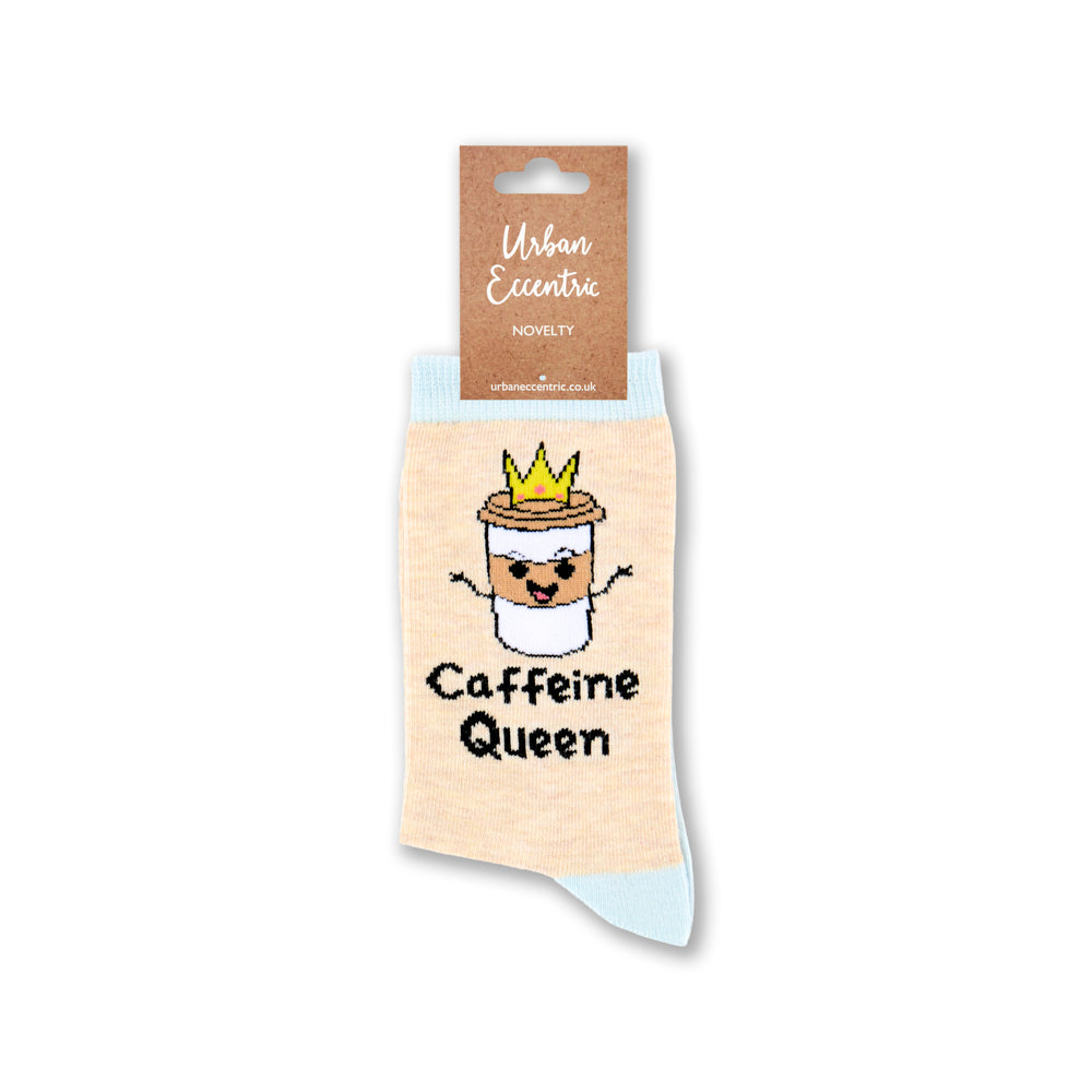 Ladies Caffeine Queen Socks