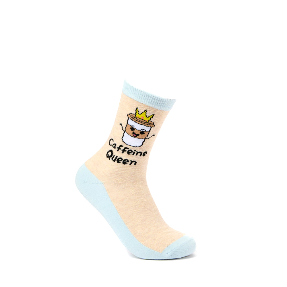 Ladies Caffeine Queen Socks