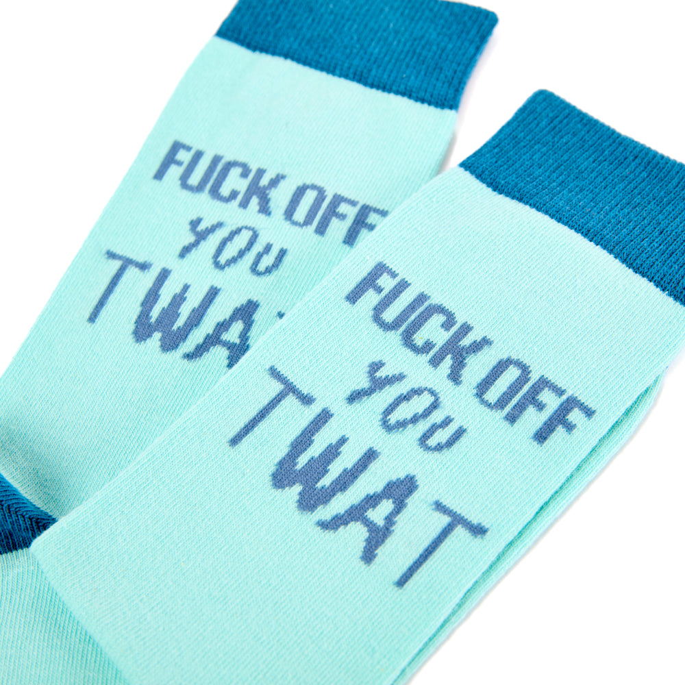 Unisex Fuck Off You Twat Socks
