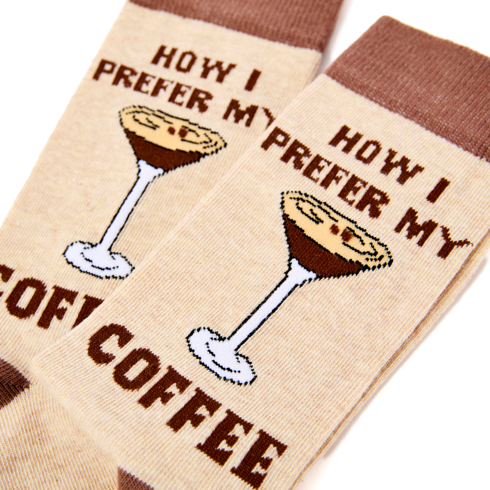 Unisex How I Prefer My Coffee Socks