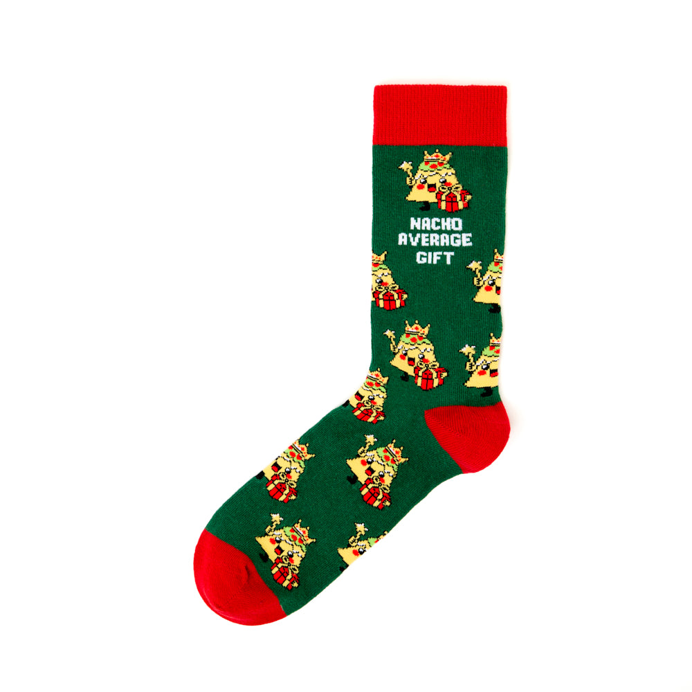 Unisex Nacho Average Gift Gift Box Socks