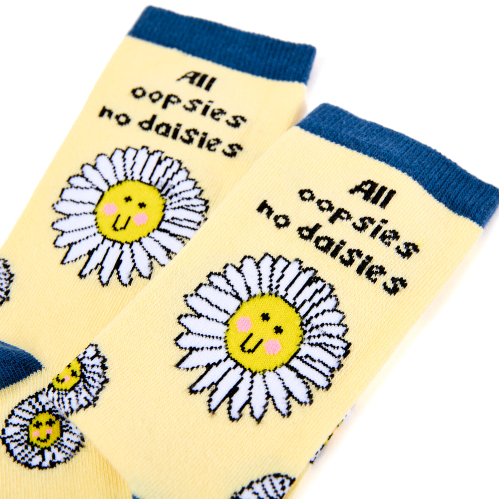 Ladies All Oopsies No Daisies Socks
