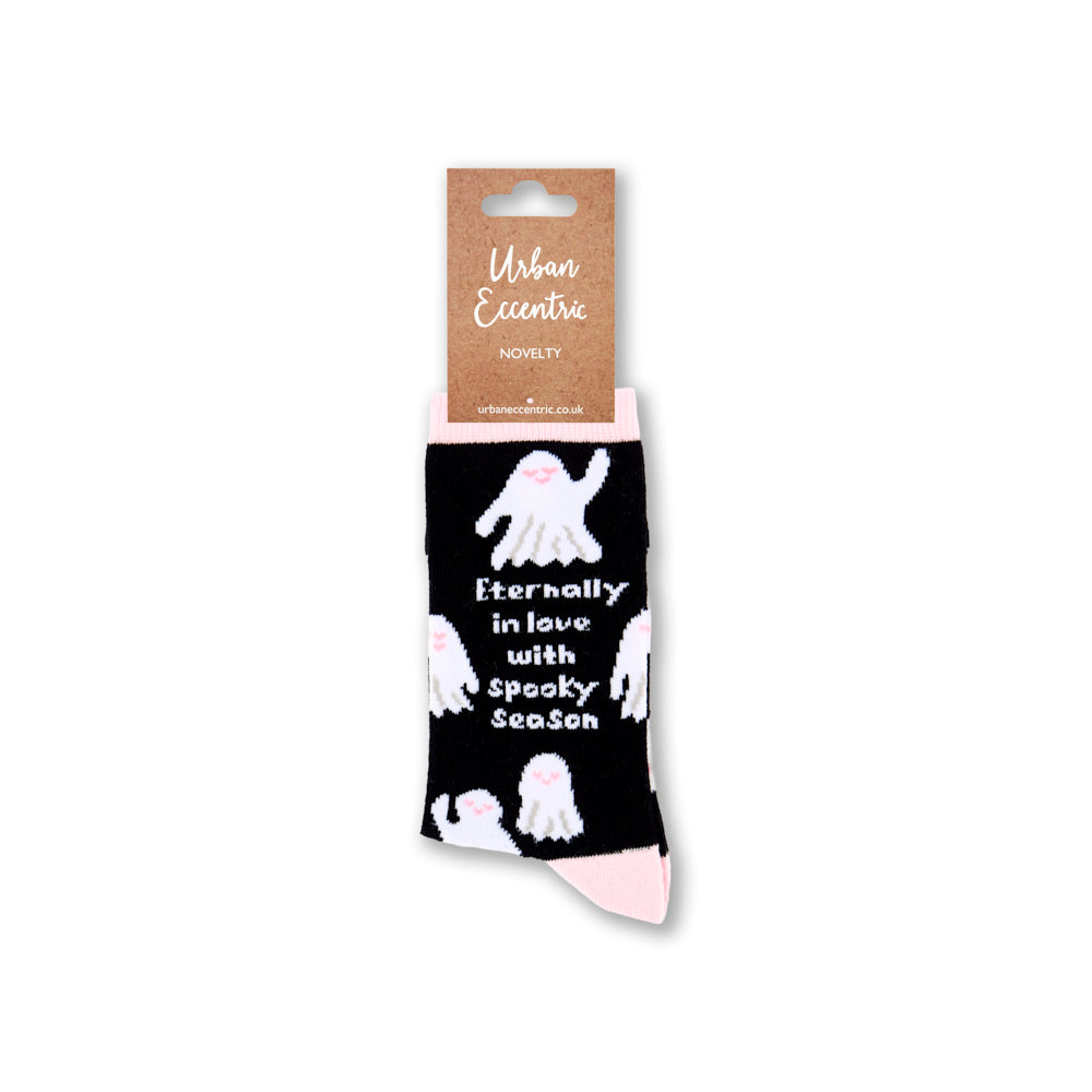 Ladies I'm Eternally In Love With Spooky Socks