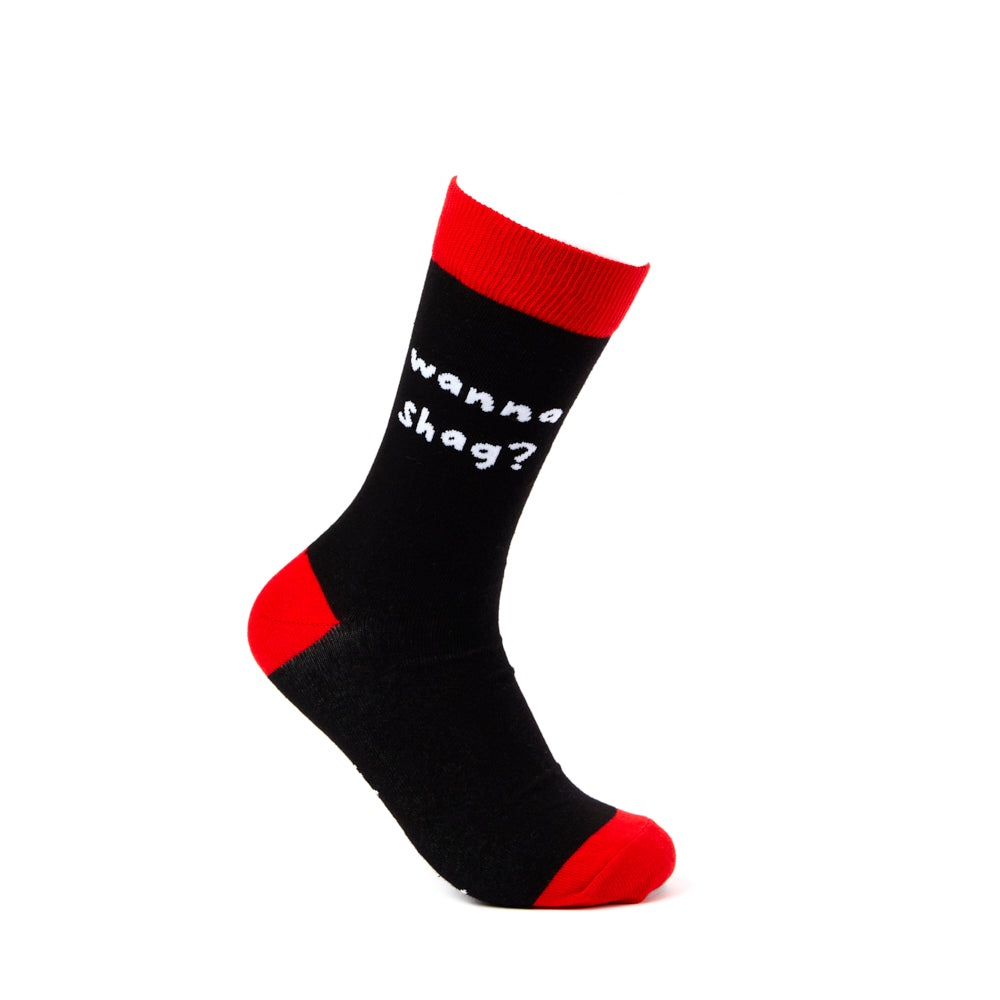 Unisex Wanna Shag? Socks