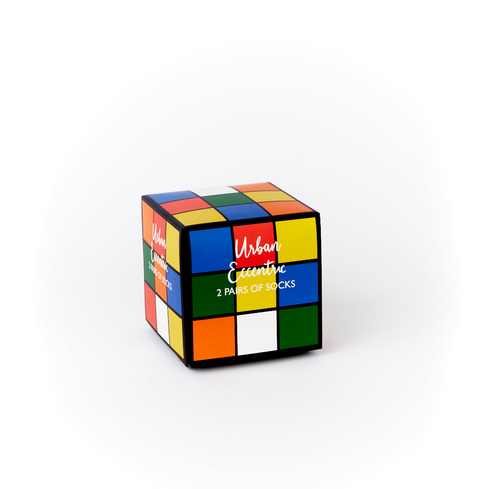 Unisex Game Cube Socks Gift Box