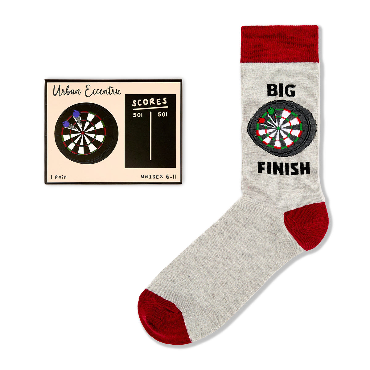 Unisex Darts Socks Gift Box