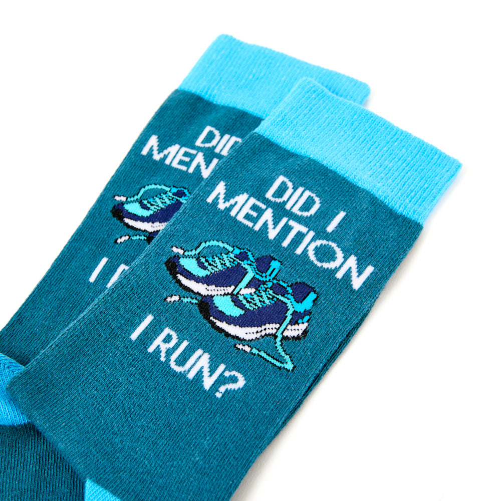 Unisex Did I Mention I Run Socks