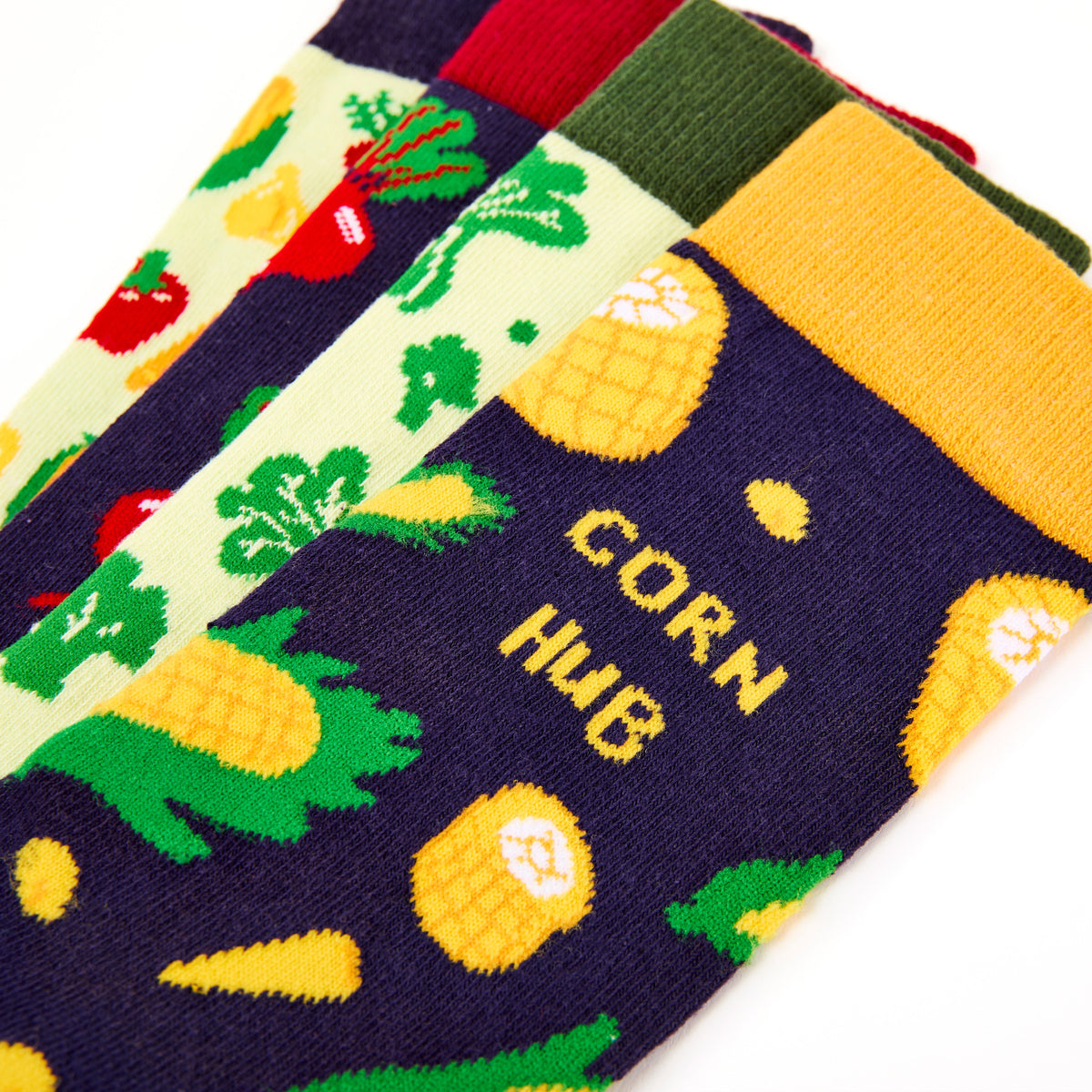 Unisex Rude Veggie Socks Gift Box