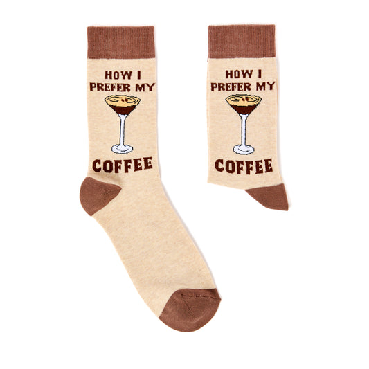 Unisex How I Prefer My Coffee Socks