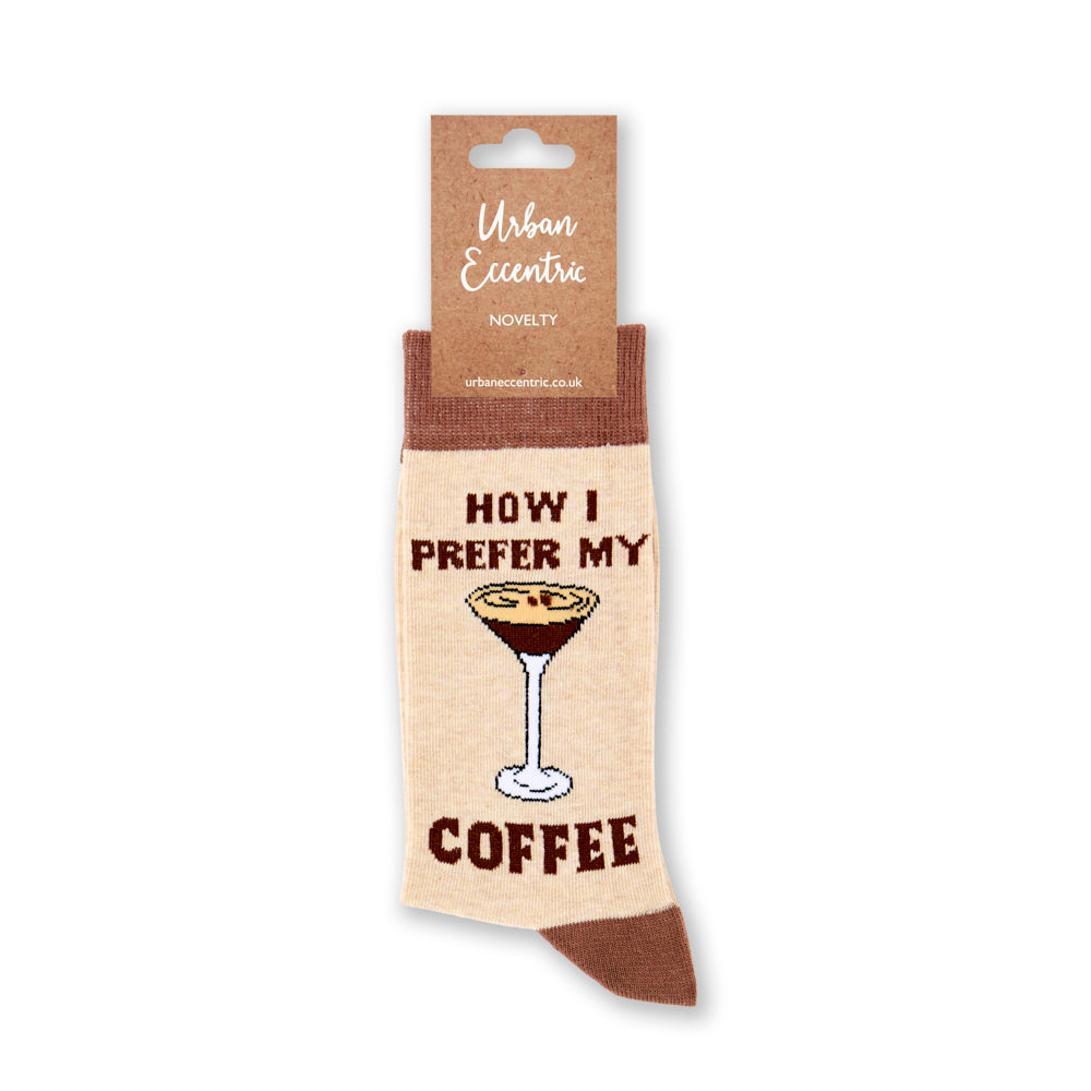 Unisex How I Prefer My Coffee Socks