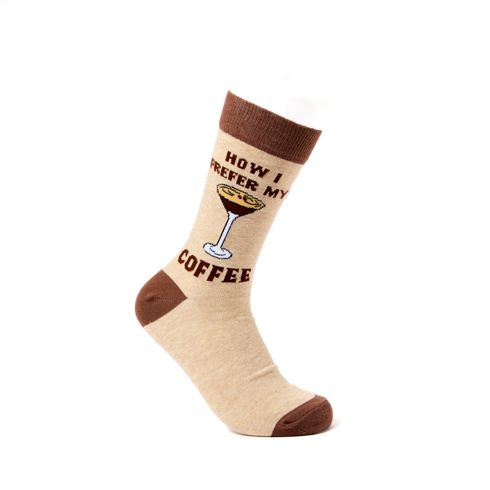 Unisex How I Prefer My Coffee Socks
