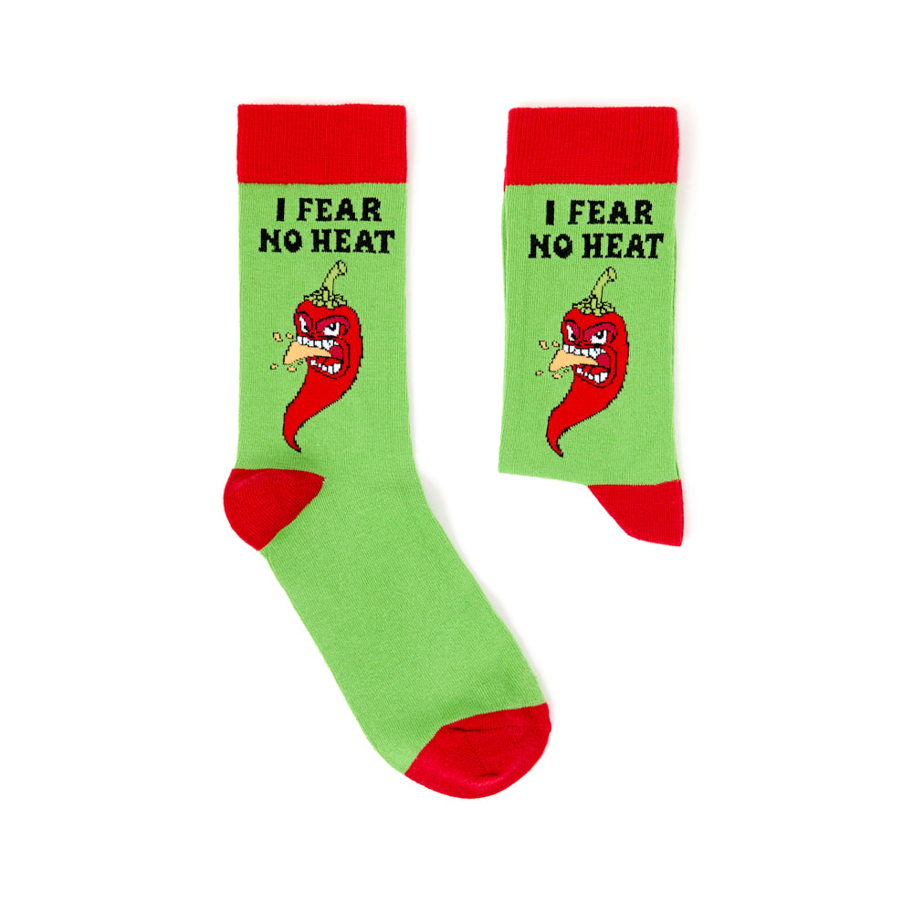 Unisex I Fear No Heat Socks