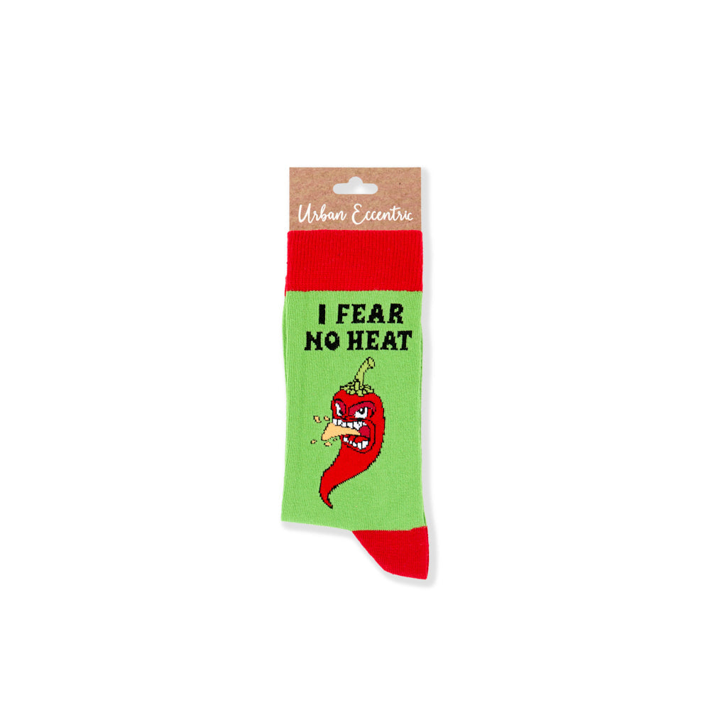 Unisex I Fear No Heat Socks
