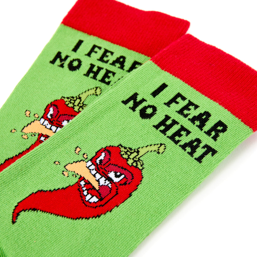 Unisex I Fear No Heat Socks