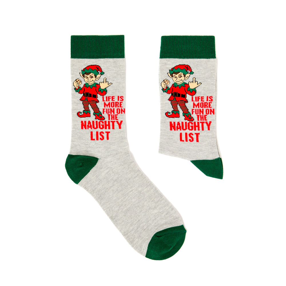Unisex Life Is Better on the Naughty List Socks