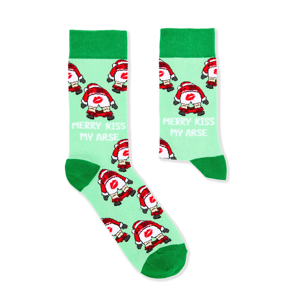 Unisex Merry Kiss My Arse Socks