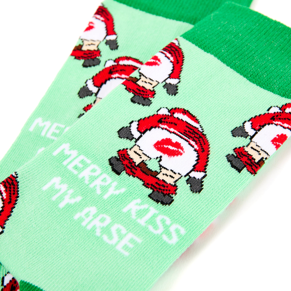 Unisex Merry Kiss My Arse Socks