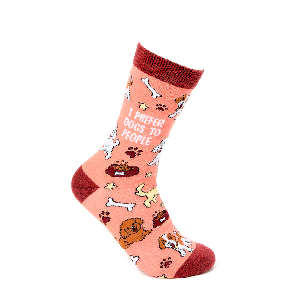 Ladies Prefer Dogs To People Socks