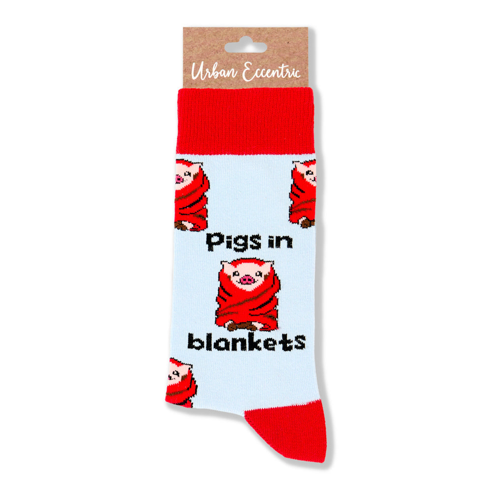 Unisex Pigs in Blankets Socks