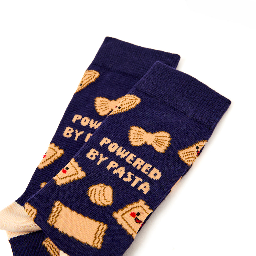 Unisex Powered By Pasta Socks