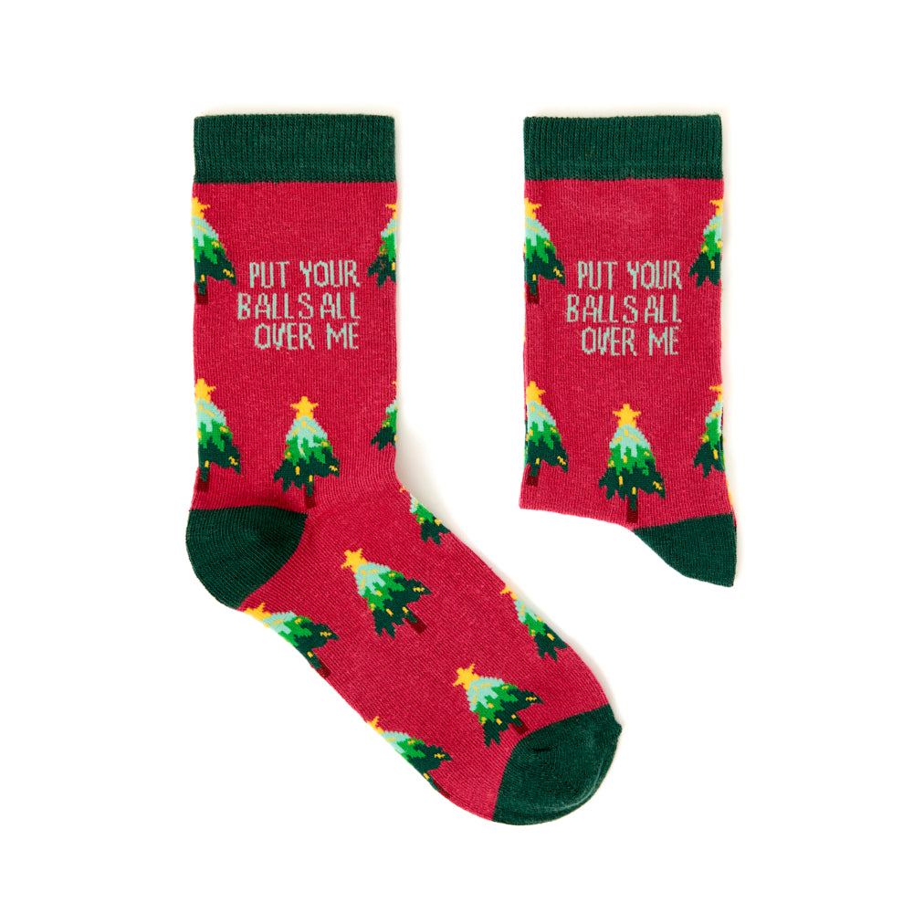 Ladies Put Your Balls All Over Me Socks