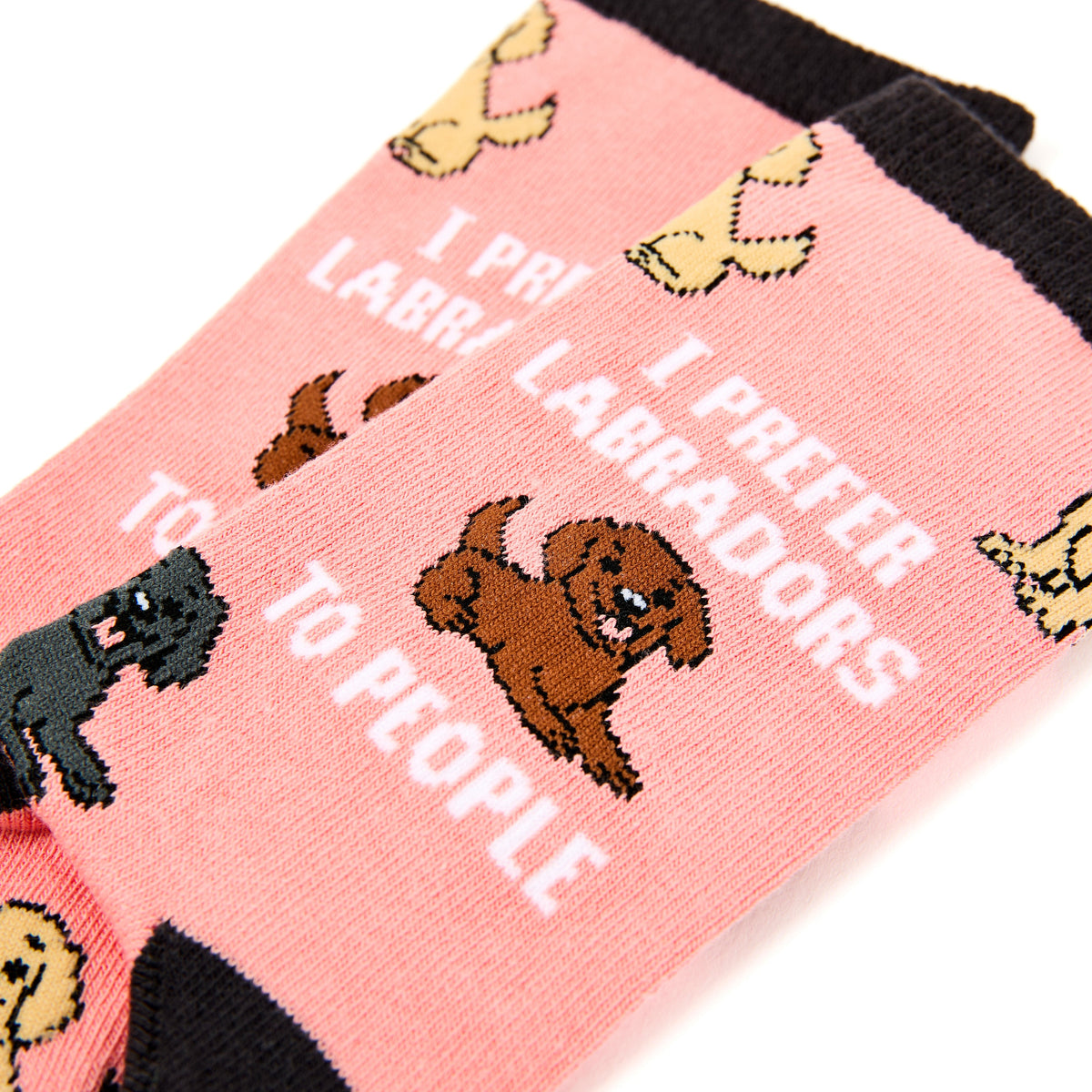 Ladies I Prefer Labradors Socks
