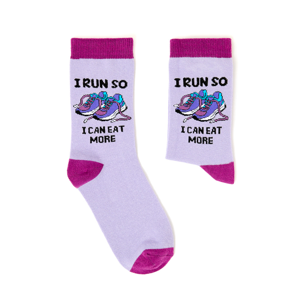 Ladies I Run So I Can Eat More Socks