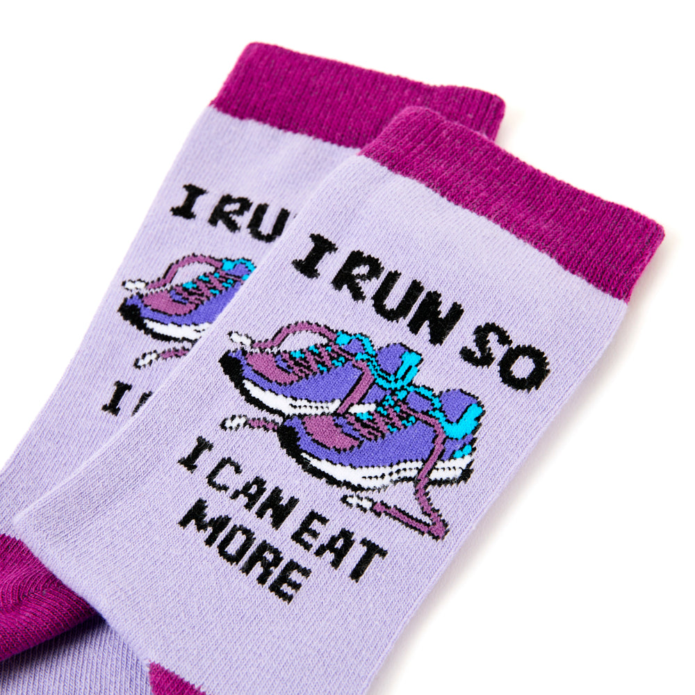 Ladies I Run So I Can Eat More Socks