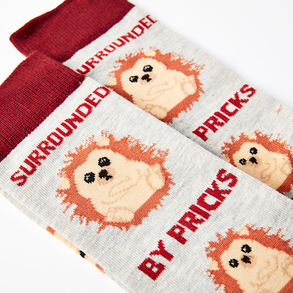 Unisex Surrounded By Pricks Socks