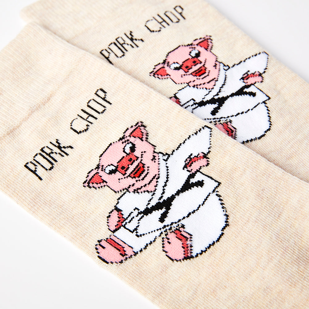Unisex Pork Chop Socks